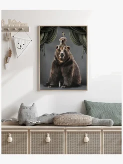 LinnWold Linn Wold Plakat 70x100 Teddy & buds