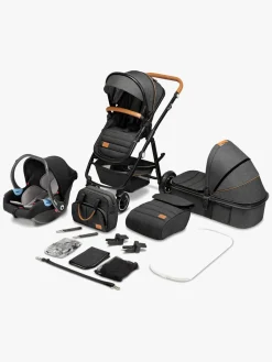 Lionelo Duo- & Kombivogne-Amber 3-in-1 Duovogn, Grey Graphite