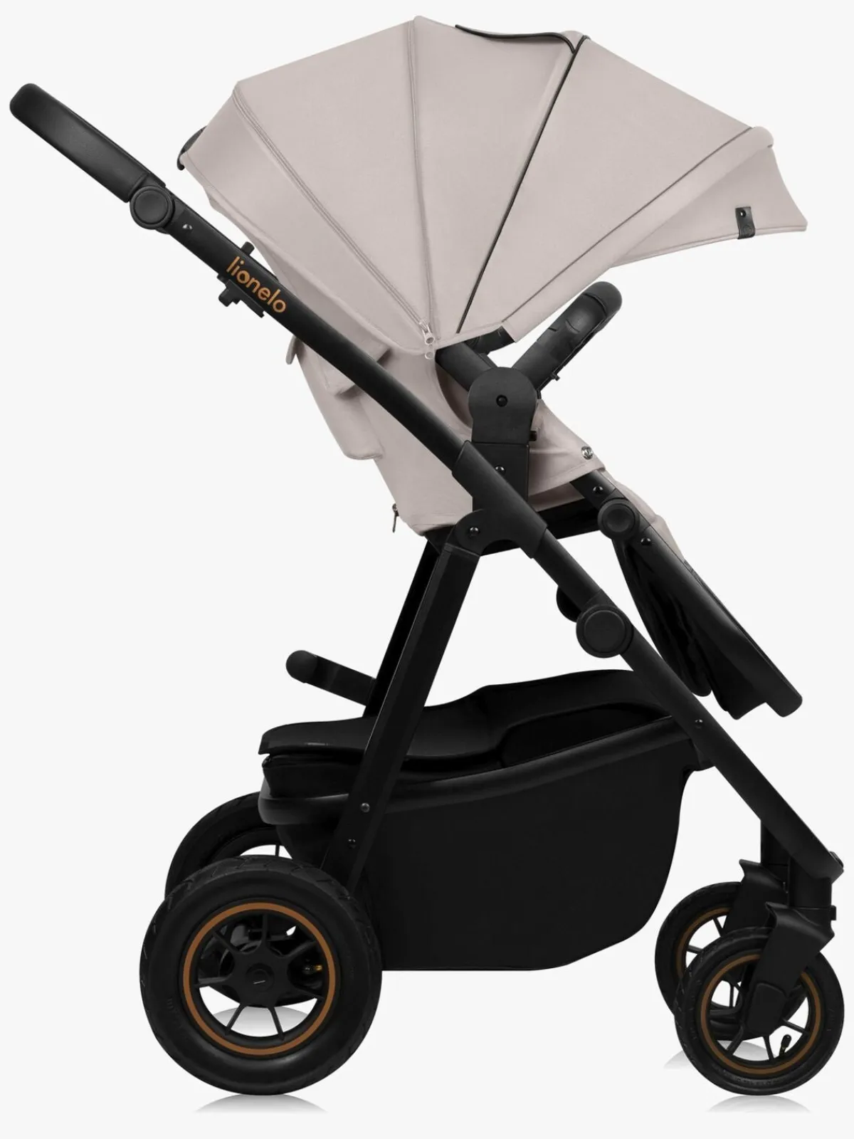 Lionelo Amber Plus 2-in-1 Duovogn, Beige Sand