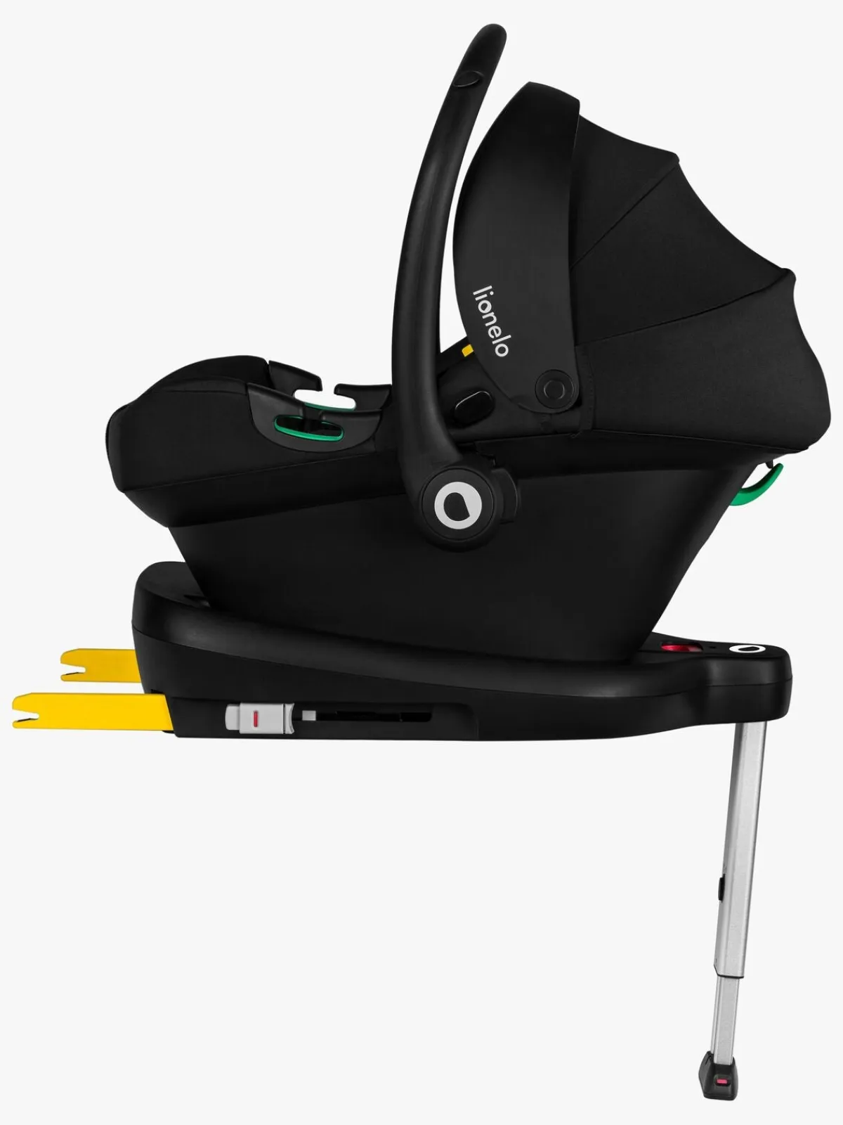 Autostole 0-13 Kg|Lionelo Astrid i-Size Autostol inkl. Base, Black/Grey