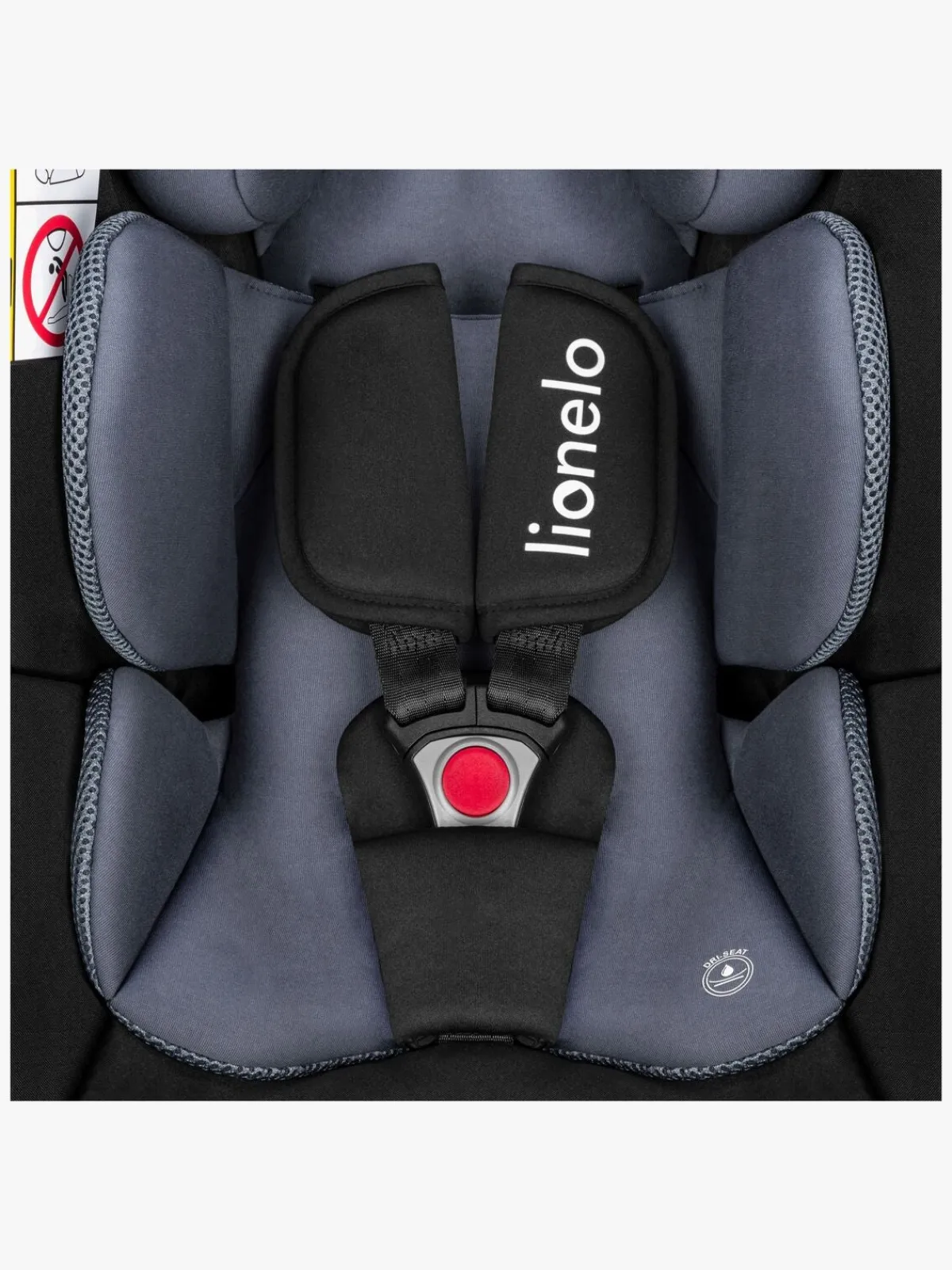 Autostole 0-13 Kg|Lionelo Astrid i-Size Autostol inkl. Base, Black/Grey