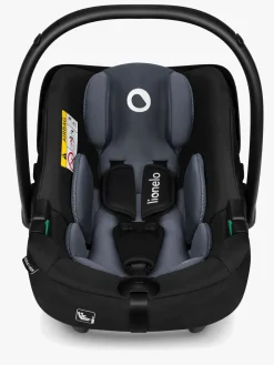 Autostole 0-13 Kg|Lionelo Astrid i-Size Autostol inkl. Base, Black/Grey