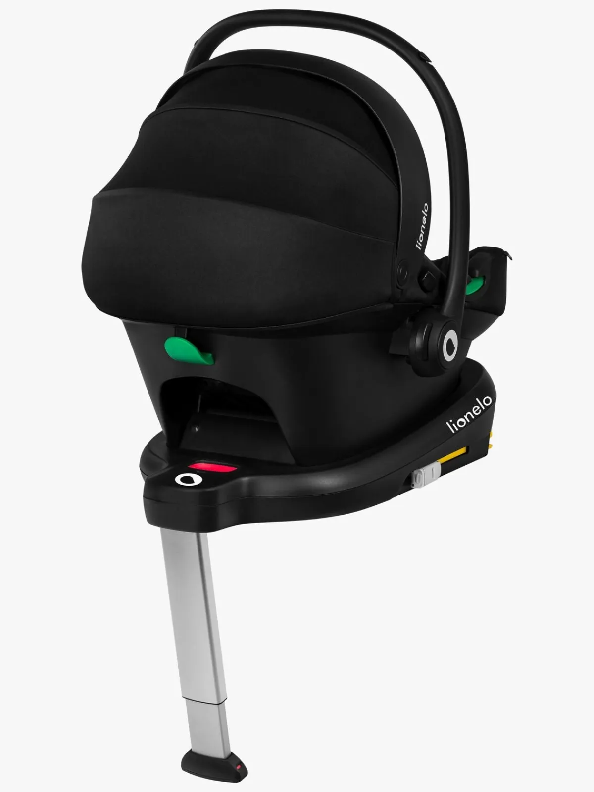 Autostole 0-13 Kg|Lionelo Astrid i-Size Autostol inkl. Base, Black/Grey