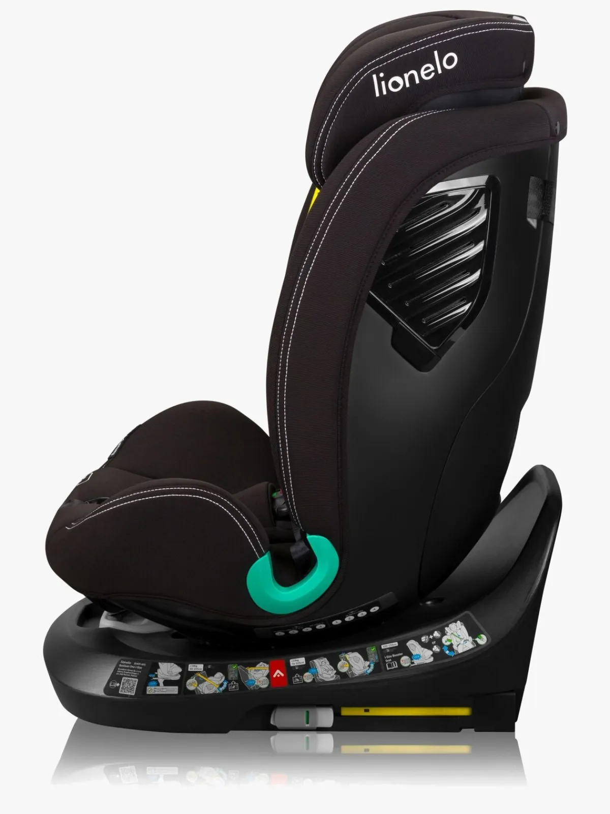 Lionelo Autostole 15-36 Kg-Bastiaan One I-size Autostol, Black Carbon