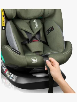 Autostole 15-36 Kg|Lionelo Bastiaan One I-size Autostol, Green Olive Grøn