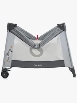 Lionelo Sikkerhed-BONNIE Kravlegård til Barn & Baby, Grey Stone