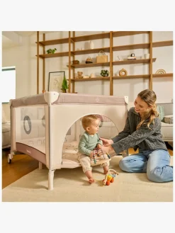 Lionelo Sikkerhed-BONNIE Kravlegård til Barn & Baby, Blue Navy