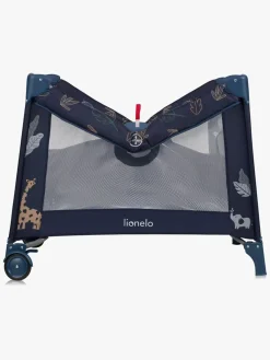 Lionelo Sikkerhed-BONNIE Kravlegård til Barn & Baby, Blue Navy