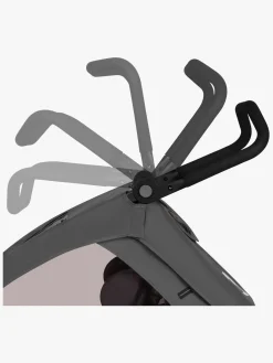 Lionelo Aktivitetsvogne-Cama Cykelanhænger, Grey Graphite