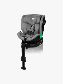 Autostole 9-36 Kg|Lionelo Harmony i-Size Autostol, Grey Concrete Bamboo Grå
