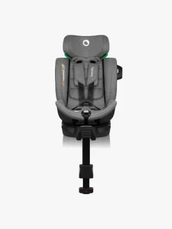 Autostole 9-36 Kg|Lionelo Harmony i-Size Autostol, Grey Concrete Bamboo Grå