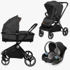 Duo- & Kombivogne|Lionelo 3-i-1 Mika Duovogn, Grey Graphite