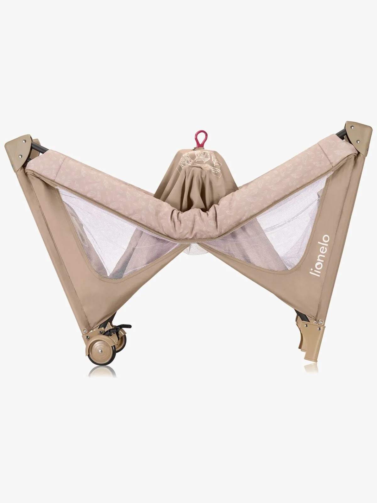 Børn Lionelo Børnesenge & Tilbehør-JASMIN EASY FOLD Weekendseng, Sand