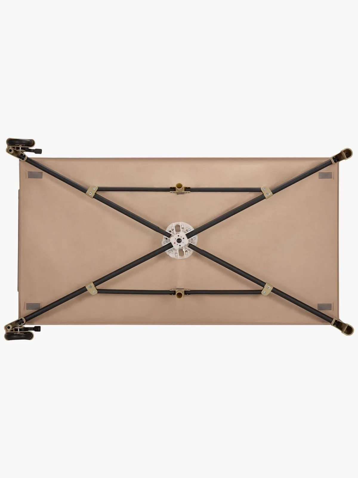 Børn Lionelo Børnesenge & Tilbehør-JASMIN EASY FOLD Weekendseng, Sand
