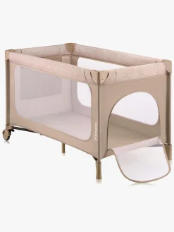 Børn Lionelo Børnesenge & Tilbehør-JASMIN EASY FOLD Weekendseng, Sand