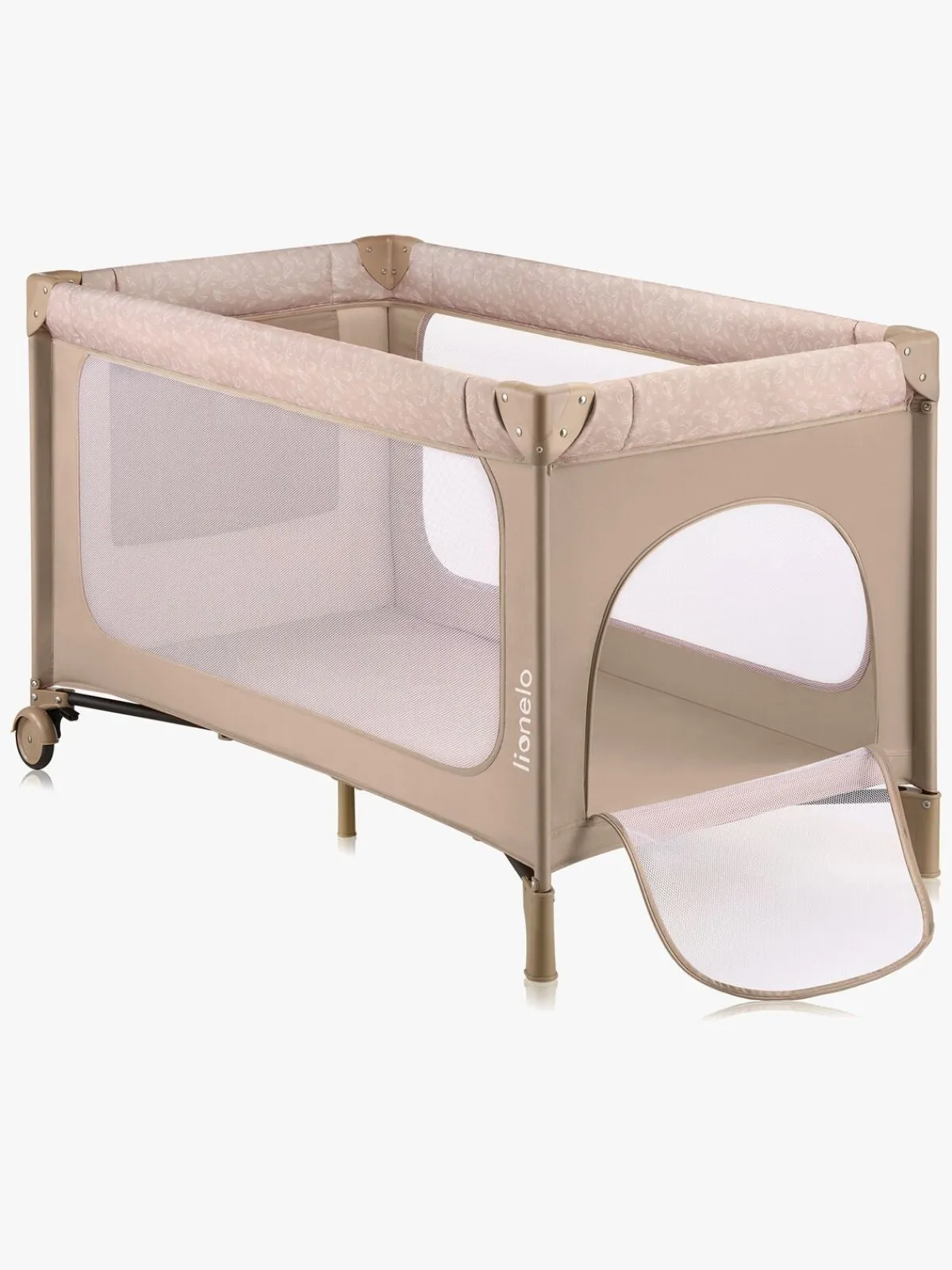 Børn Lionelo Børnesenge & Tilbehør-JASMIN EASY FOLD Weekendseng, Sand