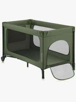 Børn Lionelo Børnesenge & Tilbehør-JASMIN EASY FOLD Weekendseng, Green Olive