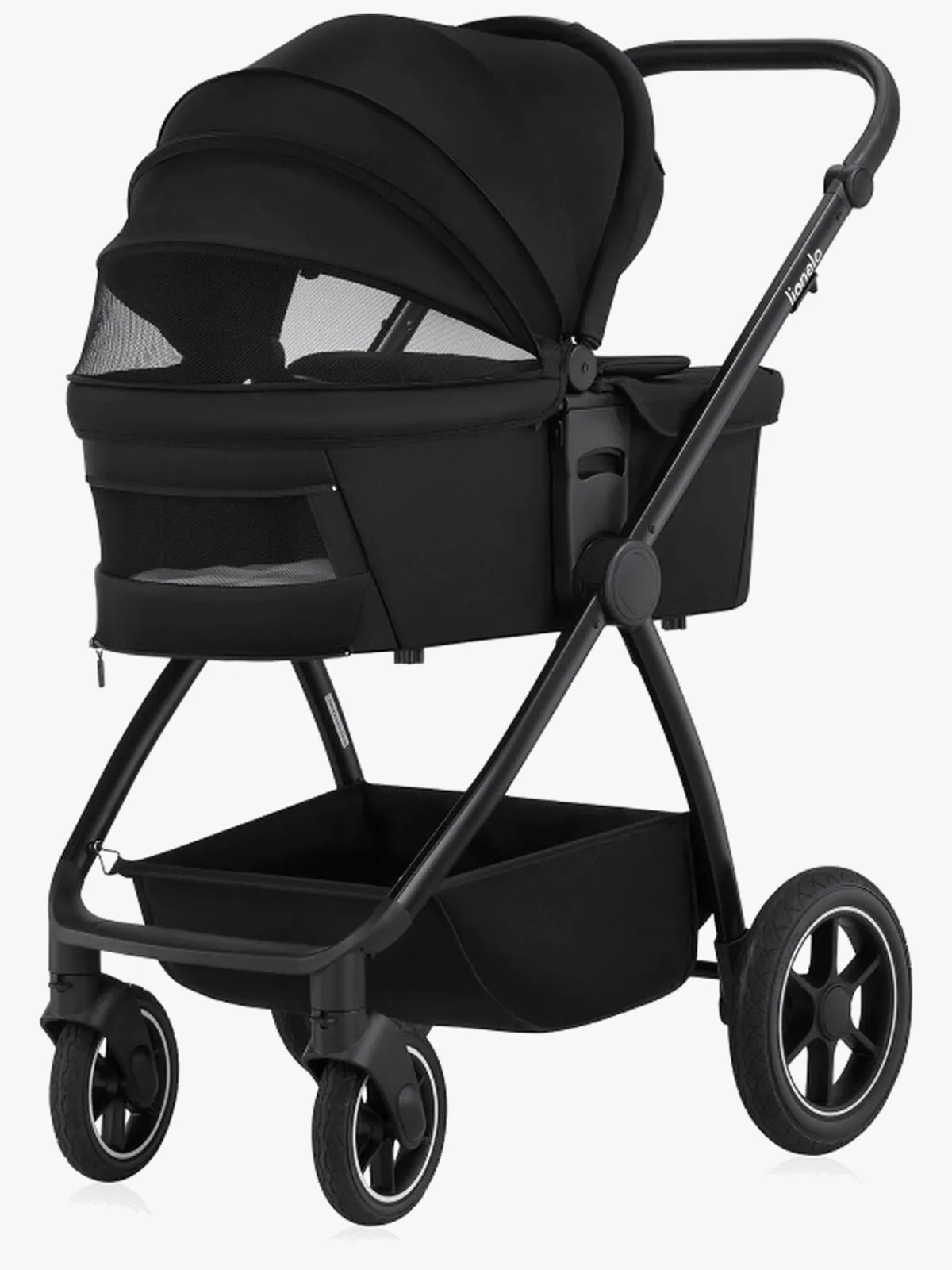 Duo- & Kombivogne|Lionelo Meril 2-in-1 Duovogn, Black Onyx