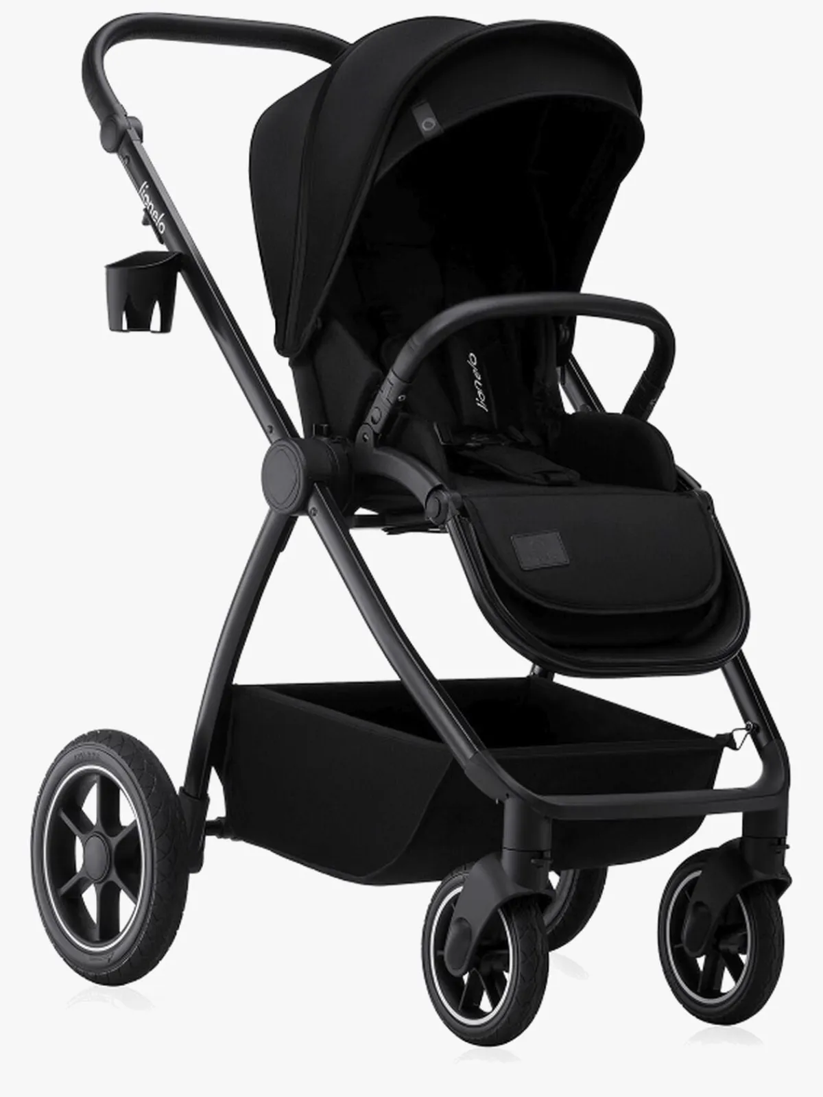 Duo- & Kombivogne|Lionelo Meril 2-in-1 Duovogn, Black Onyx