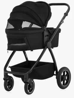Lionelo Duo- & Kombivogne-Meril 3-in-1 Kombivogn, Black Onyx