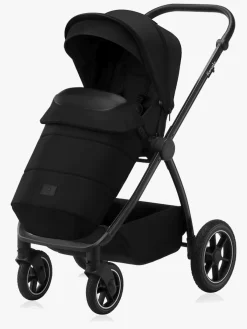 Lionelo Duo- & Kombivogne-Meril 3-in-1 Kombivogn, Black Onyx
