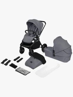 Duo- & Kombivogne|Lionelo MIKA Plus 2-in-1 Duovogn, Grey Stone Grå