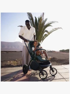 Lionelo Duo- & Kombivogne-MIKA Plus 3-in-1 Duovogn, Green Olive