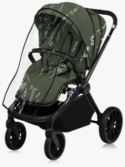 Lionelo Duo- & Kombivogne-MIKA Plus 3-in-1 Duovogn, Green Olive