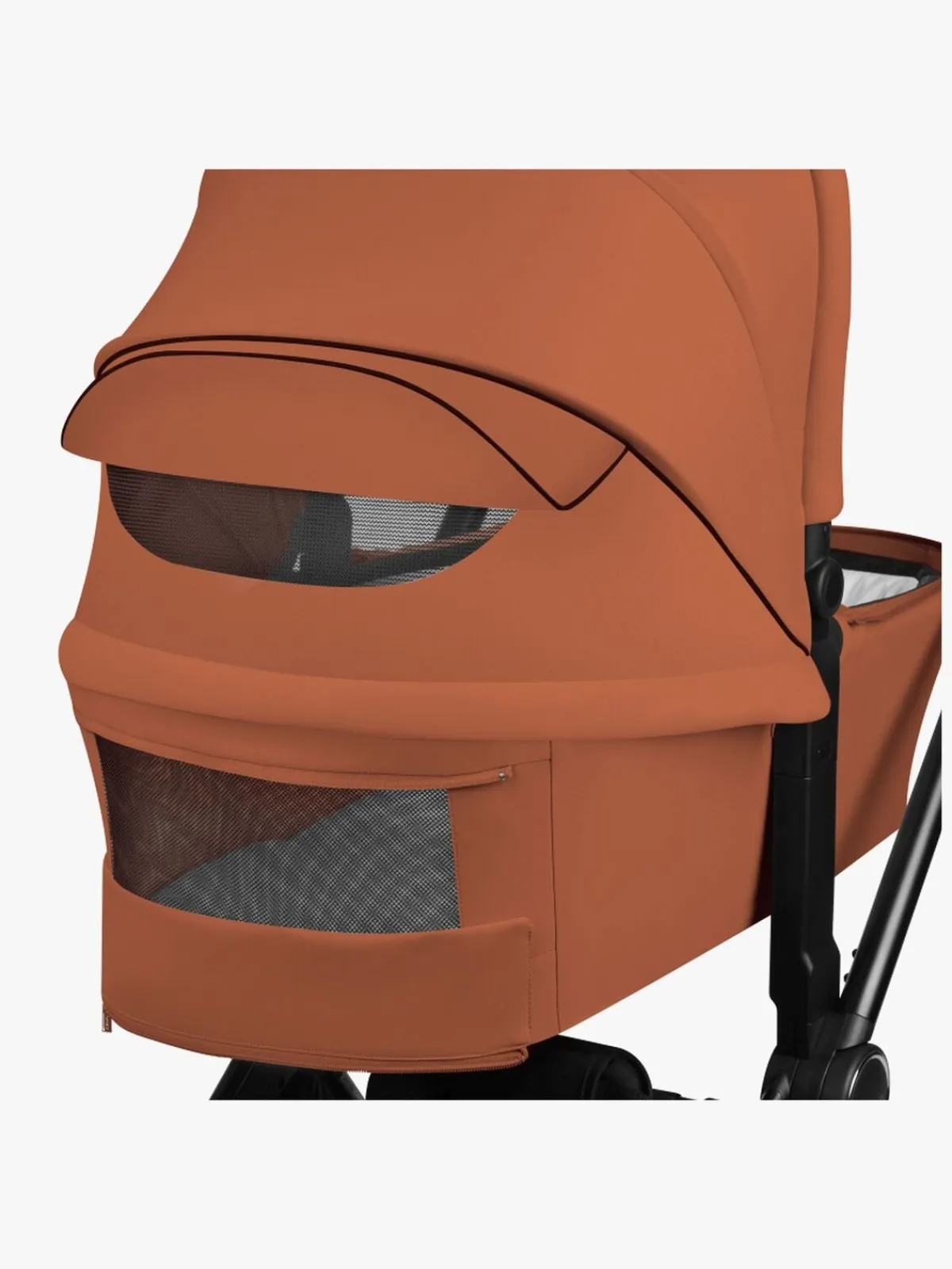 Lionelo Duo- & Kombivogne-MIKA Plus 3-in-1 Duovogn, Brown Rust