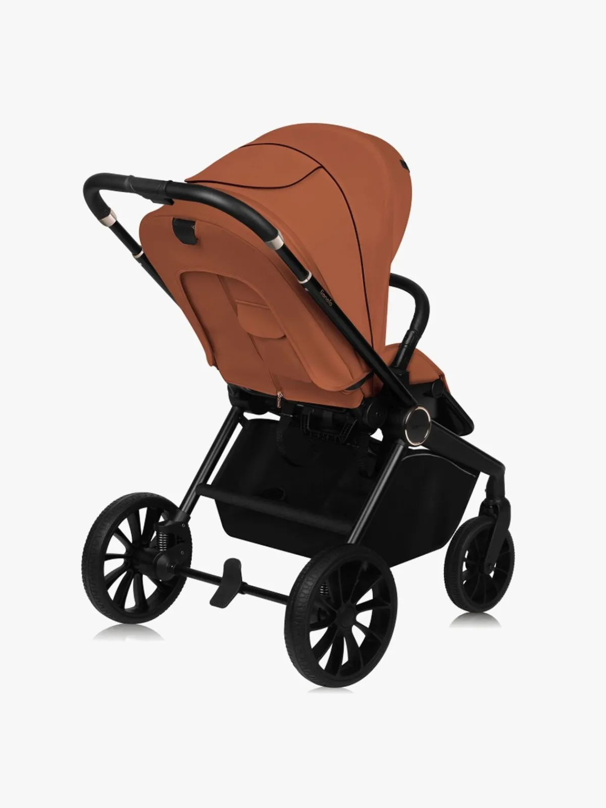 Klapvogne|Lionelo MIKA Plus Klapvogn, Brown Rust Brun