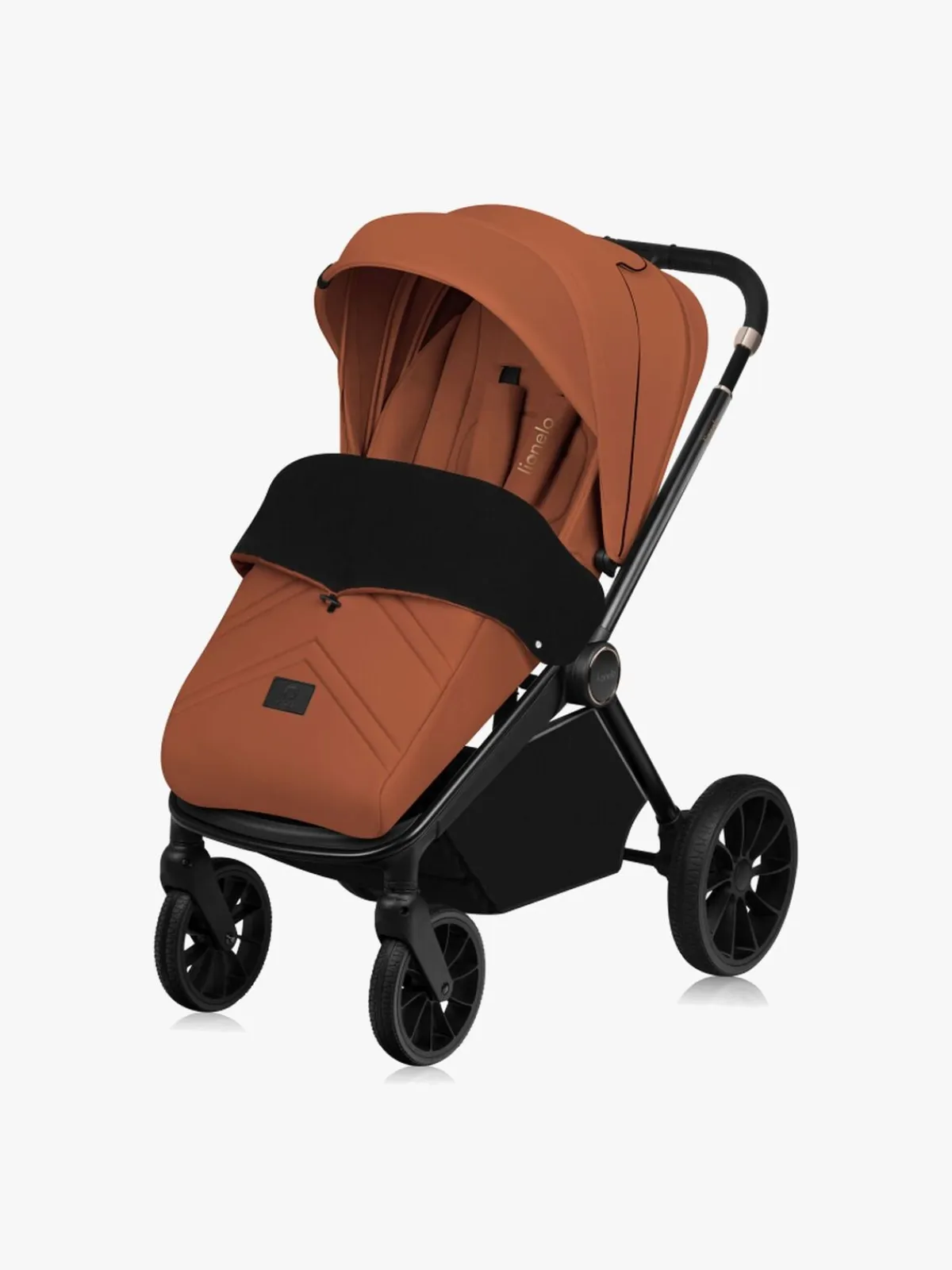 Klapvogne|Lionelo MIKA Plus Klapvogn, Brown Rust Brun