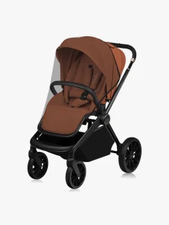 Klapvogne|Lionelo MIKA Plus Klapvogn, Brown Rust Brun