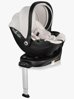 Autostole 0-13 Kg|Lionelo Moxie i-Size Autostol Baby inkl. Base, Sand Beige