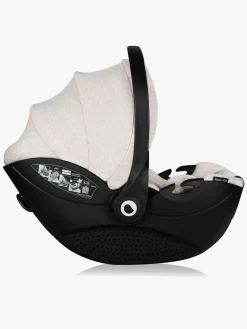 Autostole 0-13 Kg|Lionelo Moxie i-Size Autostol Baby inkl. Base, Sand Beige