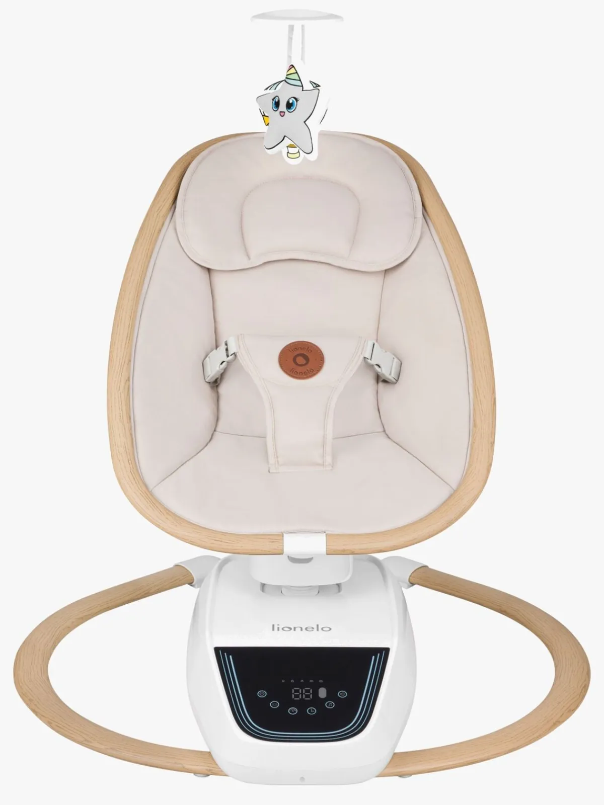 Lionelo Skråstole & Babygynger-Skråstol OLIVIA, Beige Natural