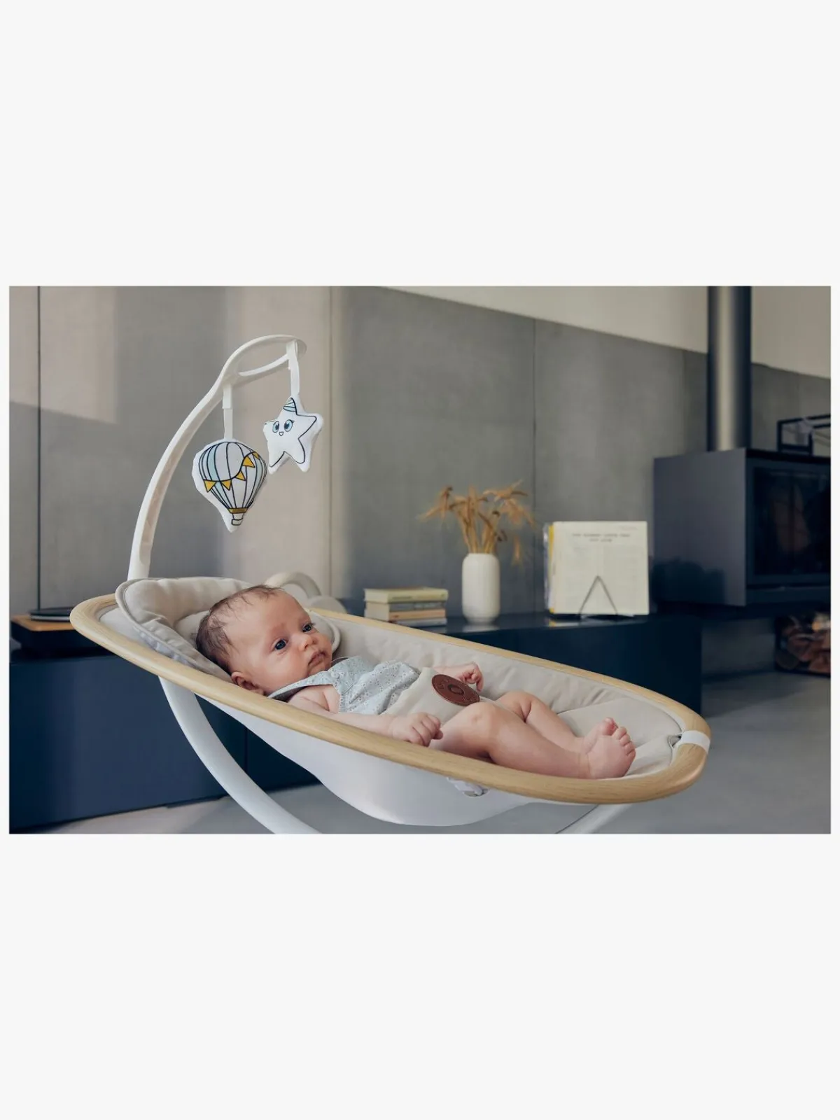 Lionelo Skråstole & Babygynger-Skråstol OLIVIA, Beige Natural