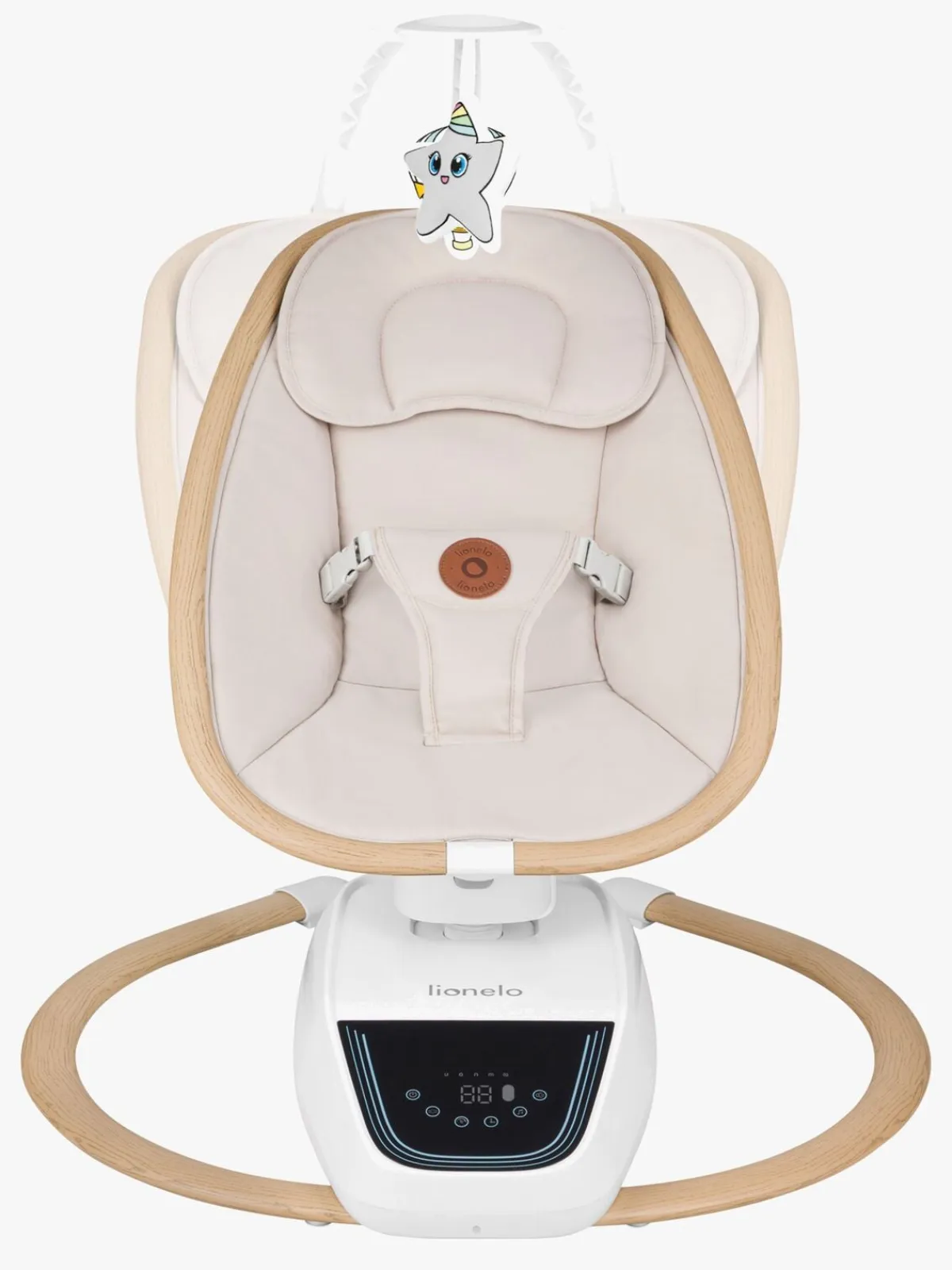 Lionelo Skråstole & Babygynger-Skråstol OLIVIA, Beige Natural