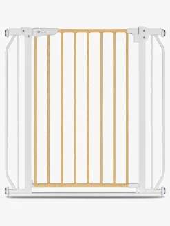 Lionelo Truus Slim Sikkerhedsgitter, White/Natural