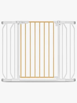 Lionelo Truus Slim Sikkerhedsgitter, White/Natural