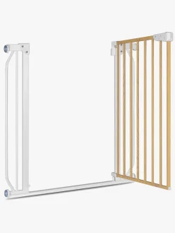 Lionelo Truus Slim Sikkerhedsgitter, White/Natural