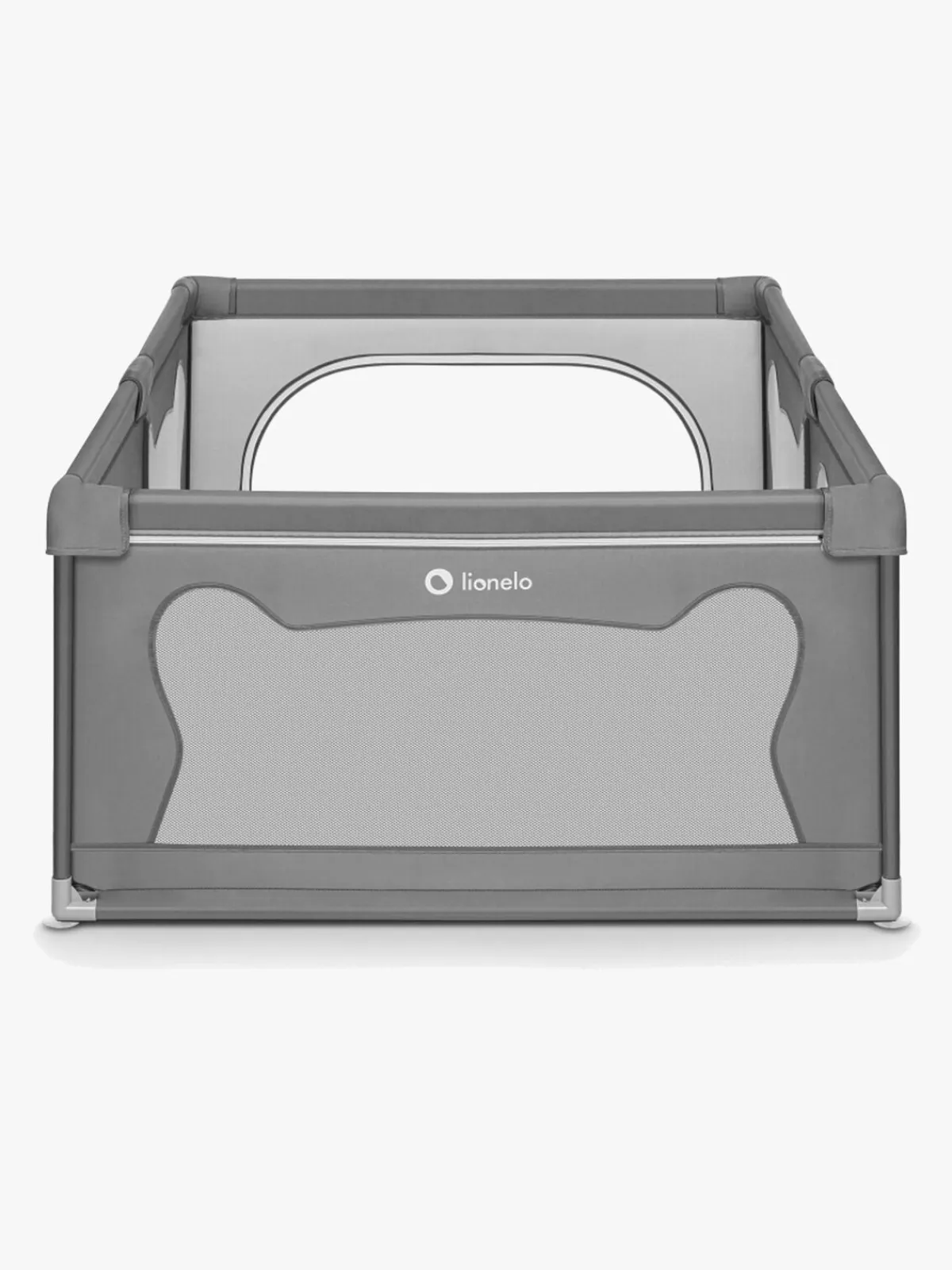 Lionelo WILLOW Kravlegård til Barn & Baby, Grey Concrete