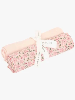 LittleDutch Little Dutch Fairy Blossom & Blossom Tæpper/ Stofbleer i Musselin 2-pak, Pink