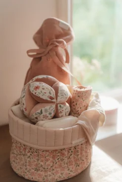 Børn LittleDutch Opbevaring-Little Dutch Fairy Floral Opbevaringskurv L, Pink