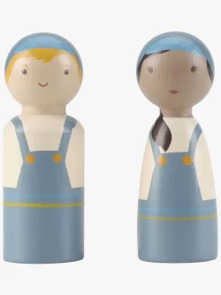 LittleDutch Little Dutch Skraldevogn med Figurer