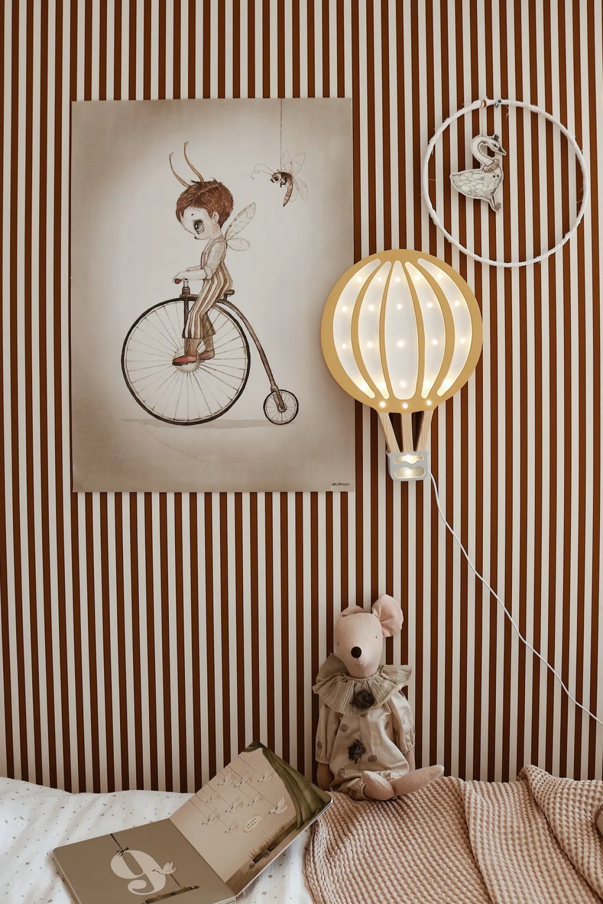 Lamper & Belysning|LittleLights Little Lights Lampe Balloner, Sennepsgul