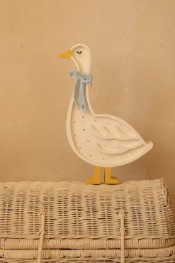 Lamper & Belysning|LittleLights Little Lights Lampe Gås, Cottage Blue