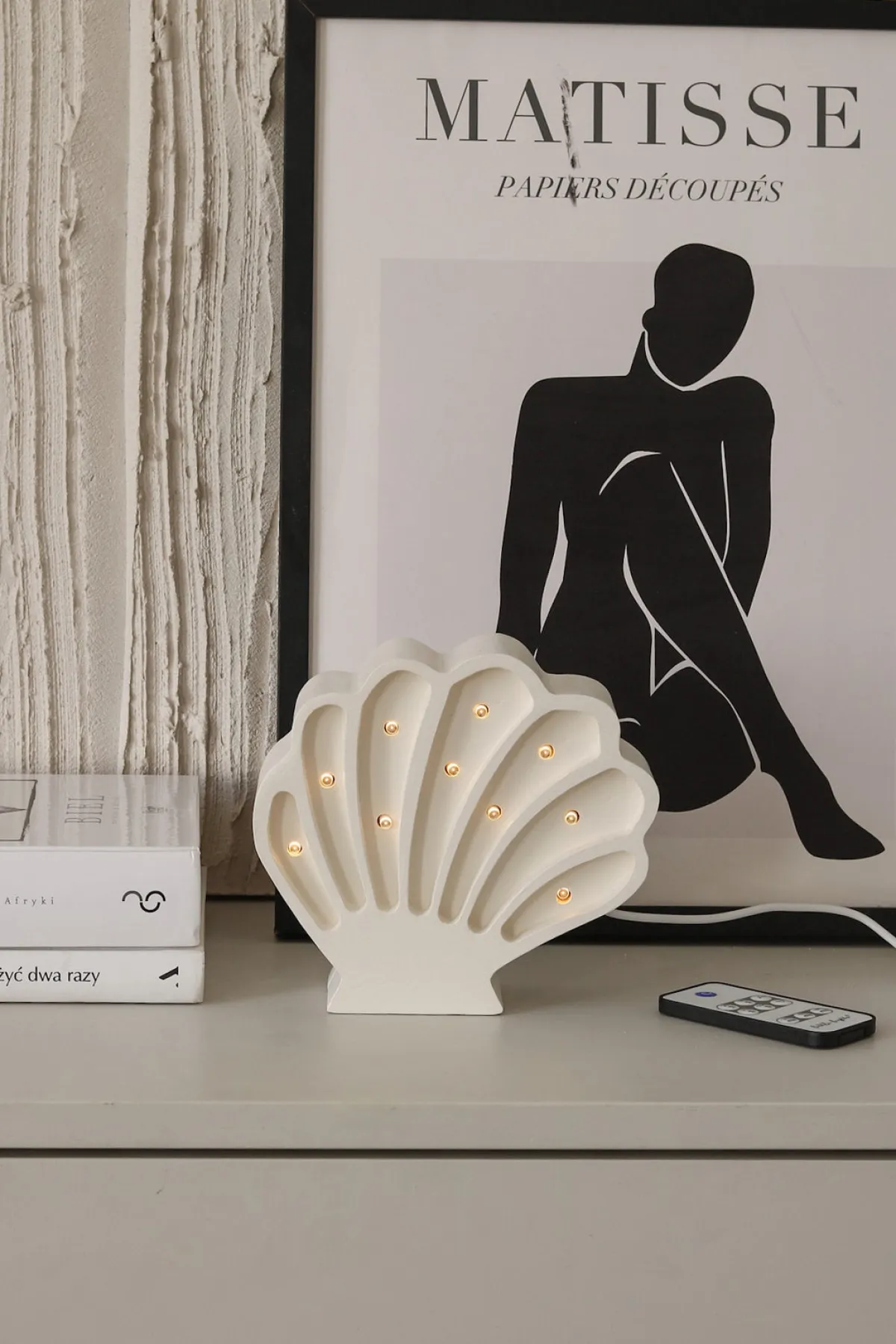 Lamper & Belysning|LittleLights Little Lights Lampe Muslingeskal, Hvid