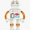Børn LittleLights Lamper & Belysning-Little Lights Lampe Robot, Metallic Grå
