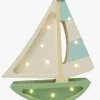 Lamper & Belysning|LittleLights Little Lights Lampe Sejlbåd, Olive Tree