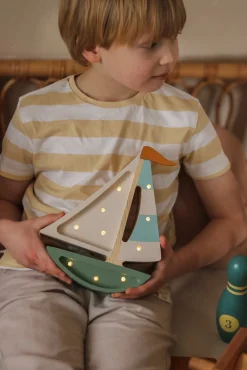 Lamper & Belysning|LittleLights Little Lights Lampe Sejlbåd, Olive Tree